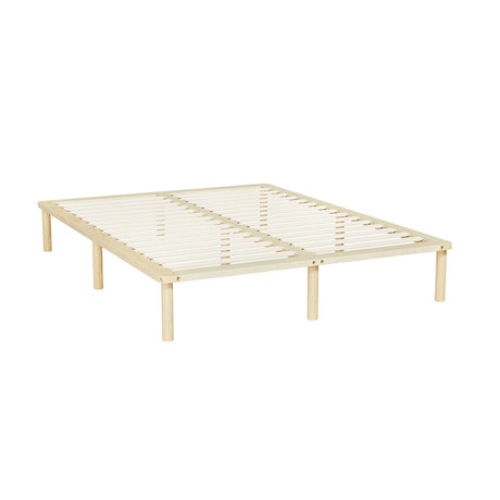 AMBA Queen Pine Wooden Bed Frame