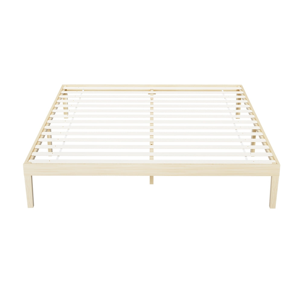 BRUNO Wooden Bed Frame - King Size