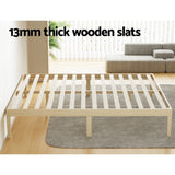 BRUNO Wooden Bed Frame - King Size