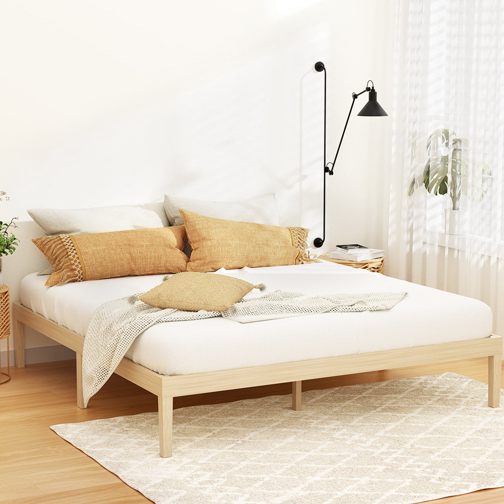 BRUNO Wooden Bed Frame - King Size