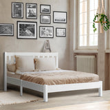 Sofie White Bed Frame Queen Size