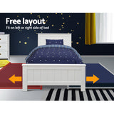 Elvis Trundle Bed Frame - King Single