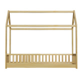 ROCK Oak Single Bed Frame