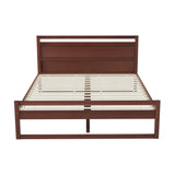 WITTON Walnut Queen Bed Frame