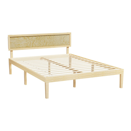 UMI Wooden Bed Frame Double Size