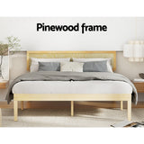 UMI Wooden Bed Frame Double Size