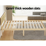 UMI Wooden Bed Frame Double Size